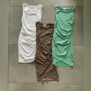 Bundle of 3 cute everyday dresses with a nice strech